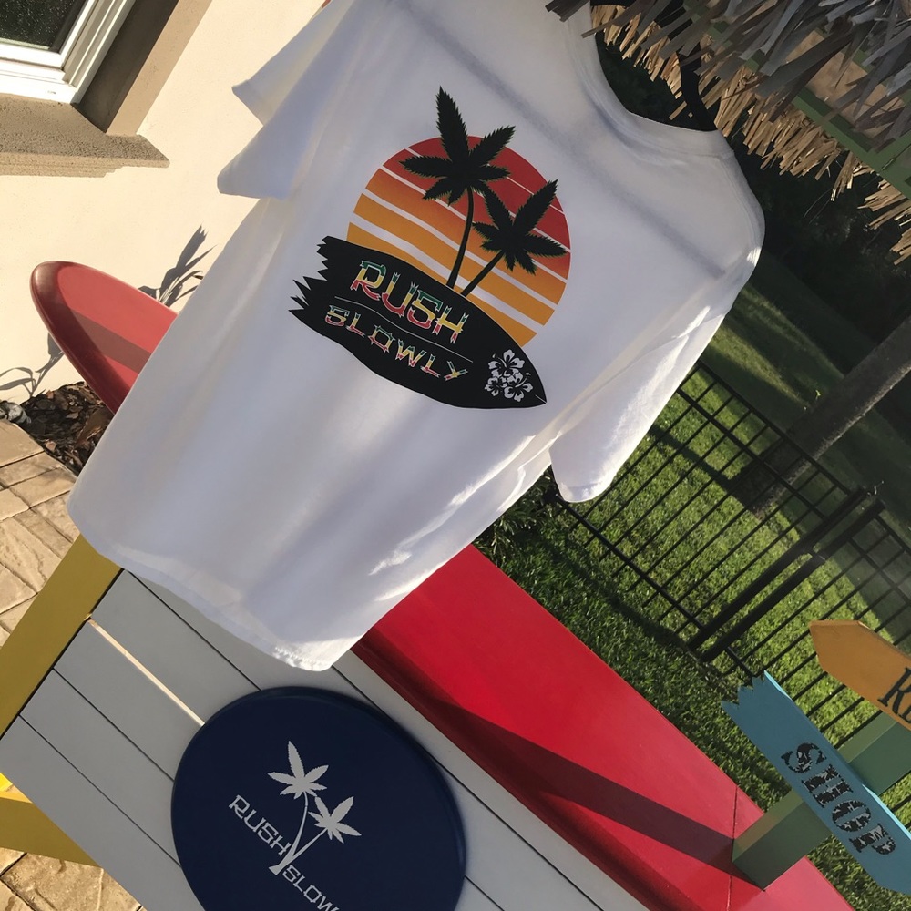Rush Slowly men’s t shirt